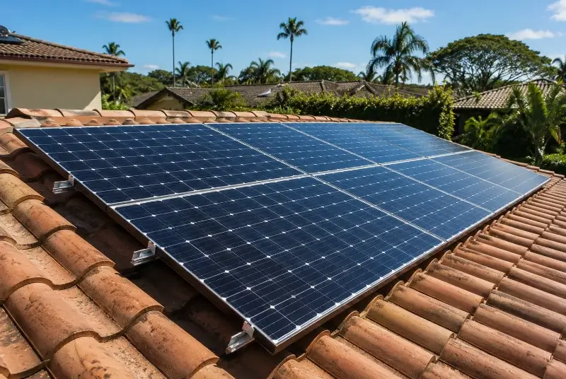 Installation de panneaux solaires à Saint-Martin-le-Châtel